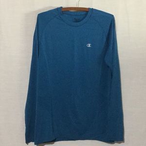 Champion Blue Active Long Sleeve Shirt